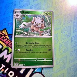shiftry - reverse holo (015/132) - uncommon — pokémon: mega evolutions